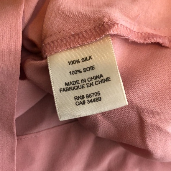 Rebecca Taylor Pink Silk Sleeveless Blouse 12 - Picture 6 of 9